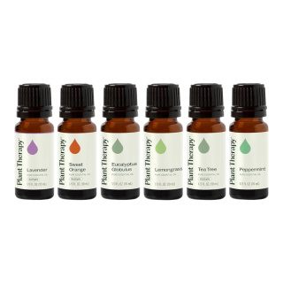 Plant Therapy Breathe Easy set esenciálnych olejov pre ľahké dýchanie 6x10ml